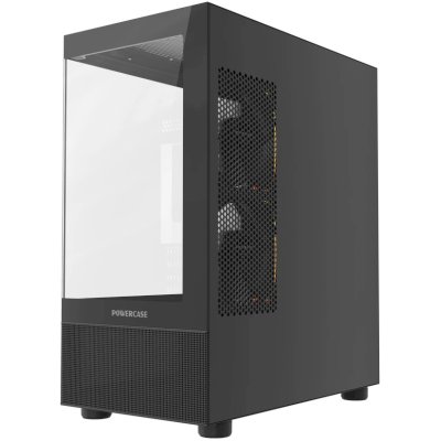 корпус PowerCase Vision Micro M2 ARGB Black