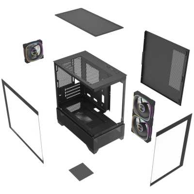 PowerCase Vision Micro M4B Black