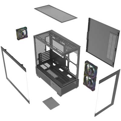 PowerCase Vision Micro S4B Black