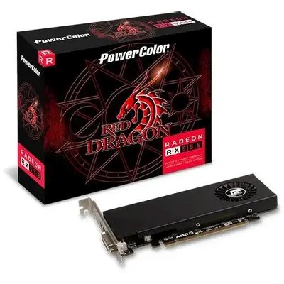 видеокарта PowerColor AMD Radeon RX 550 4Gb AXRX 550 4GBD5-HLE