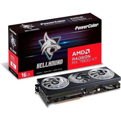 PowerColor AMD Radeon RX 7800 XT 16Gb RX 7800 XT 16G-L/OC