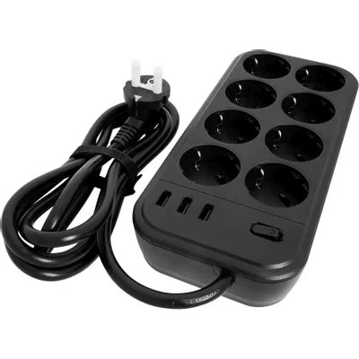 PowerCom SP-08 USB03AB 3m