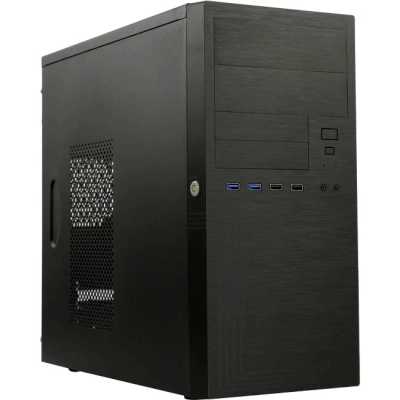 корпус PowerMan ES555 Black PM-450ATX