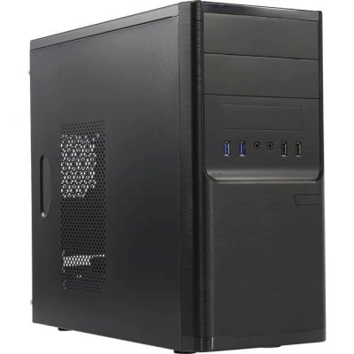 корпус PowerMan ES701 Black PM-450ATX