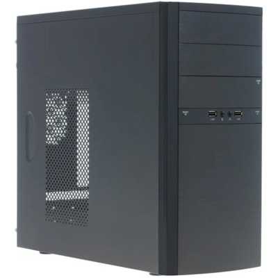 корпус PowerMan ES722BK Black PM-400ATX