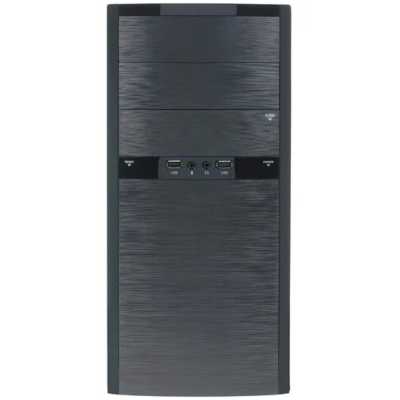 корпус PowerMan ES722BK Black PM-400ATX