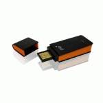 флешка PQI 4GB i221 Black/Orange