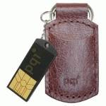 флешка PQI 4GB i820 Coffee Leather