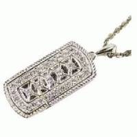 флешка Pretec 16GB USB Flash i-Disk Vogue silver