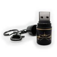 флешка Pretec 8GB USB Flash i-Disk Vault O2U08G-CT