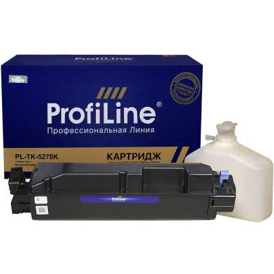 тонер-картридж ProfiLine PL_TK-5270K_BK_WC