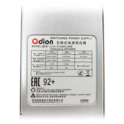 Qdion 400W U1A-K10400-DRB