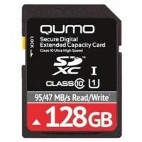 карта памяти Qumo 128GB QM128GSDXC10U1