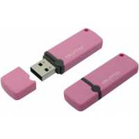 флешка Qumo 16GB QM16GUD-OP2-pink