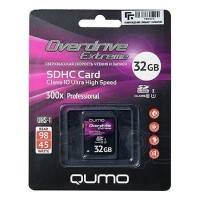 карта памяти Qumo 32GB Class 10 QM32GSDHC10U1