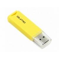 флешка Qumo 4GB QM4GUD-TRP-Yellow