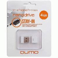 флешка Qumo 4GB QM4GUD-NANO-W