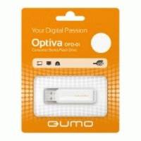 флешка Qumo 4GB QM4GUD-OP1-white