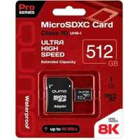 карта памяти Qumo 512GB QM512GMICSDXC10U3