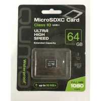 карта памяти Qumo 64GB QM64GMICSDXC10U1NA