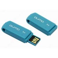 флешка Qumo 8GB QM8GUD-TW-Turquoise