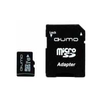 карта памяти Qumo 8GB QM8GMICSDHC10U1