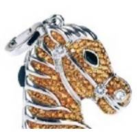 флешка Qumo 8GB QM8GUD-Charm-HRS-Amber