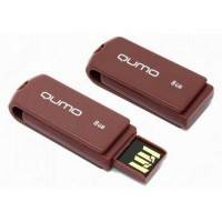 флешка Qumo 8GB Twist Rosewood QM8GUD-TW-Rosewood