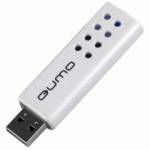 флешка Qumo 8GB USB 2.0 Domino-blue