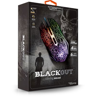мышь Qumo BlackOut M03