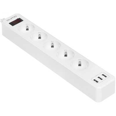 сетевой фильтр Qumo Power Bar 5SP4U P-0005 White
