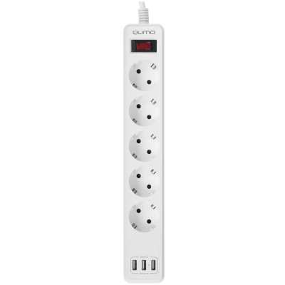 Qumo Power Bar 5SP4U P-0005 White