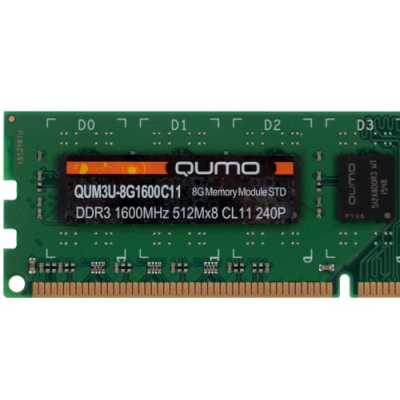 оперативная память Qumo QUM3U-8G1600C11