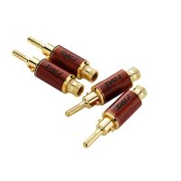 Dali Bananas-Wooden Box Gold-Wood 4 pcs