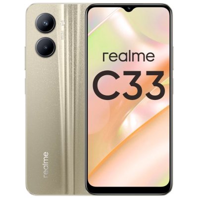смартфон Realme C33 3/32GB Gold