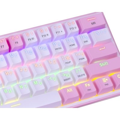клавиатура Redragon Fizz Pink