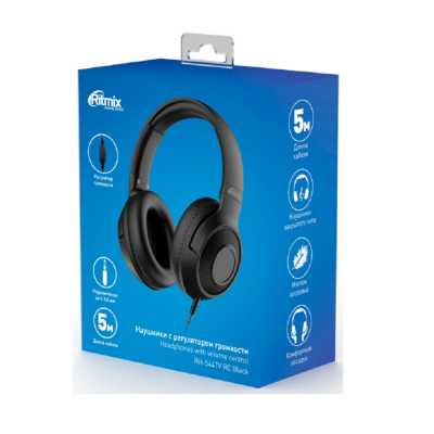 наушники Ritmix RH-544TV RC Black