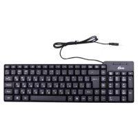 клавиатура Ritmix RKB-100 Black USB