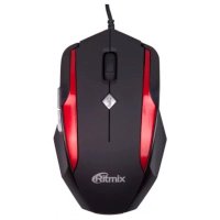 мышь Ritmix ROM-307 Black-Red