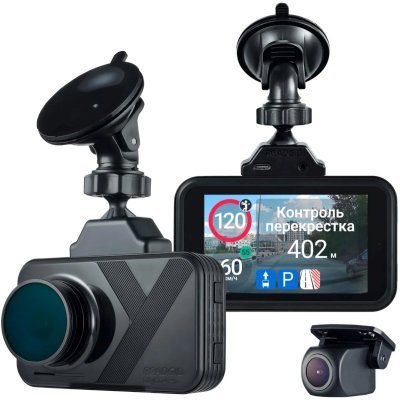 автомобильный видеорегистратор Roadgid СityGo 4 Pro 2CH