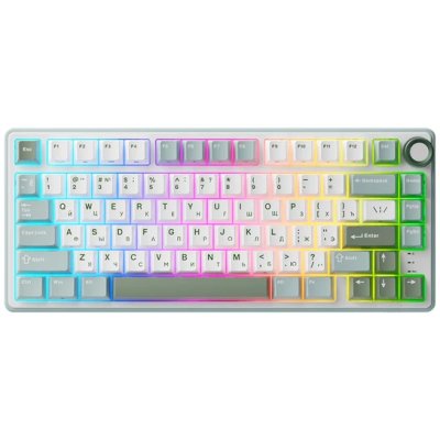 клавиатура Royal Kludge R75 Sky Cyan 6935280823916