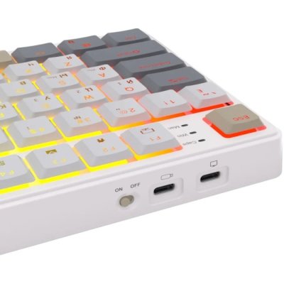 клавиатура Royal Kludge RK N80 Pearly Dawn 6977576550670