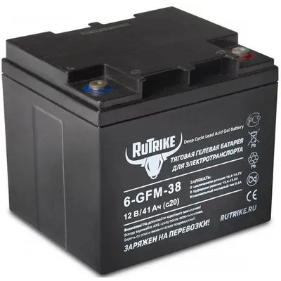 батарея для UPS RuTrike 6-GFM-38