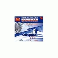 антивирус Safe'n'Sec 2009+Firewall Outpost Pro 2009 Срок лицензии 1 год на 2 ПК 16-13-SAFENSEC-SL