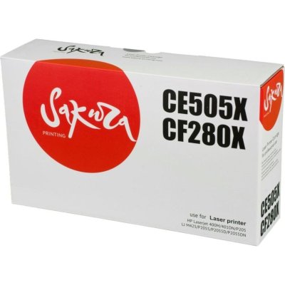 картридж Sakura SACE505X/CF280X