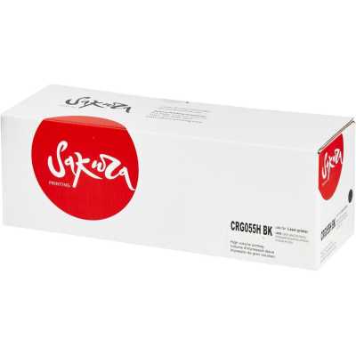картридж Sakura SACRG055HBK-ECO