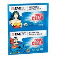 чистящие салфетки Emtec ECCLWIPEDUO