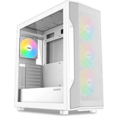 корпус SAMA S40 White S40-WHAPA4X1-GL