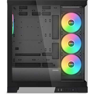 корпус SAMA V50 Black V50-BKADA4X1-GL
