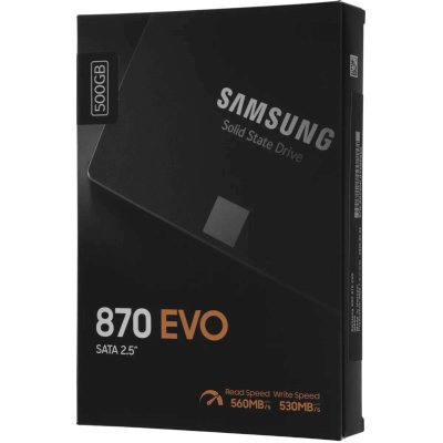 SSD диск Samsung 870 EVO 500Gb MZ-77E500BW